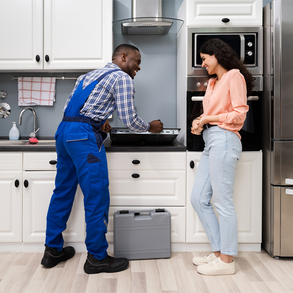 can you provide an estimate for cooktop repair before beginning any work in Clark MI